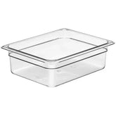 Olmecs Polycarbonate Clear 1/4 Half Size Food Pan-4 (32.5x26.5x10 Cms)